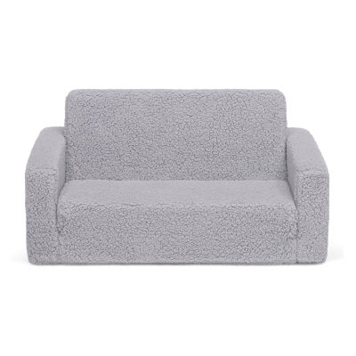 Cozee Flipout Convertible Sherpa Sofa