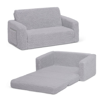 Cozee Flipout Convertible Sherpa Sofa