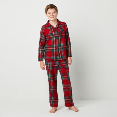 North Pole Trading Co. Snowflake Fairisle Family Womens Tall Crew Neck Long  Sleeve 2-pc. Pant Pajama Set