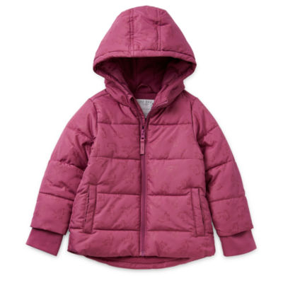 Okie Dokie Toddler Girls Hooded Heavyweight Puffer Jacket JCPenney
