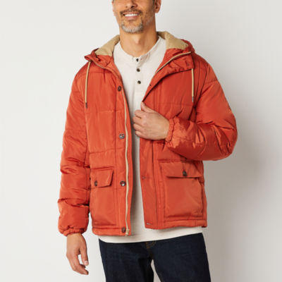 St. John's Bay Box Quilt Mens Lined Heavyweight Parka