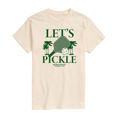 Mens Short Sleeve Pickleball Graphic T-Shirt
