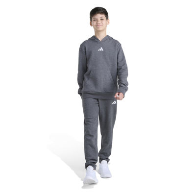 adidas Big Kid Boys Fleece Pullover Pant Set JCPenney