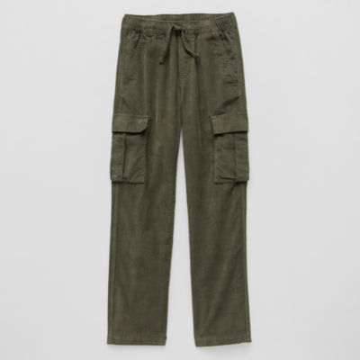 Thereabouts Corduroy Little & Big Kid Boys Straight Cargo Pant