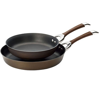 Circulon Contempo Twin Pack: 8 and 10 Open French Skillets 