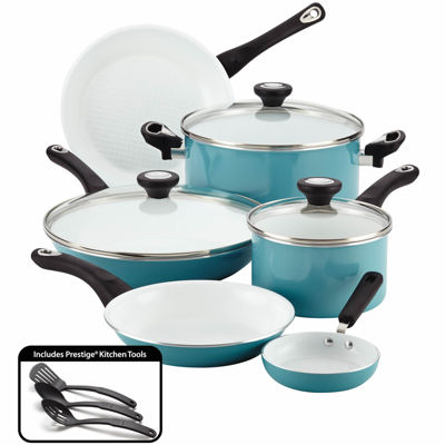 Farberware® Pure Cook 12pc. Nonstick Ceramic Cookware Set Includes