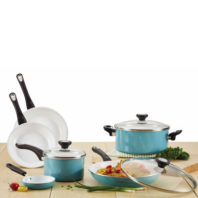 Farberware® Pure Cook 12-pc. Nonstick Ceramic Cookware Set - Includes Prestige Tools