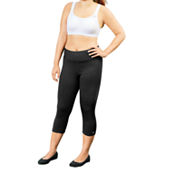 Juniors Plus Size Moisture Wicking Capris Cropped Activewear for Women JCPenney