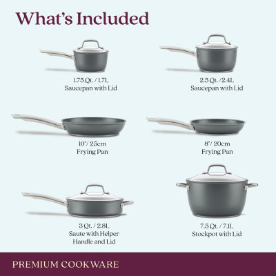 Anolon Accolade 10-pc. Induction Pots and Pans Set