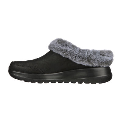 Skechers Go Lounge On The Joy  Gratify Womens Clog Slippers