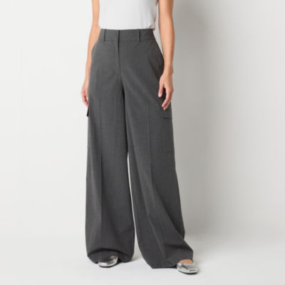 Worthington Womens Wide Leg Palazzo Pant