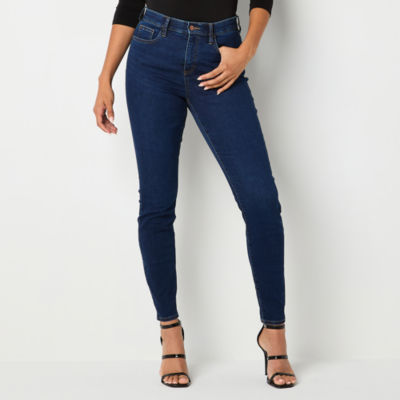 Bold Elements Womens High Rise Skinny Fit Jean