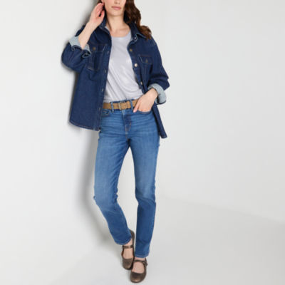 a.n.a Denim Midweight Shirt Jacket