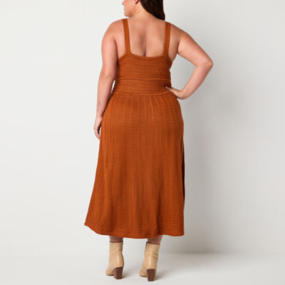 Ryegrass Womens Plus Maxi Dress