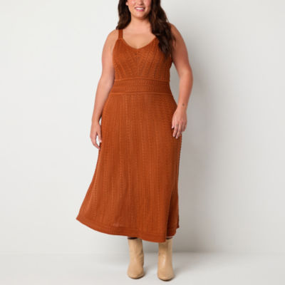 Ryegrass Womens Plus Maxi Dress