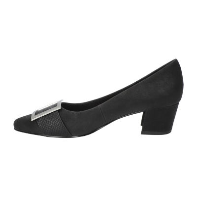 Easy Street Womens Cider Block Heel Pumps