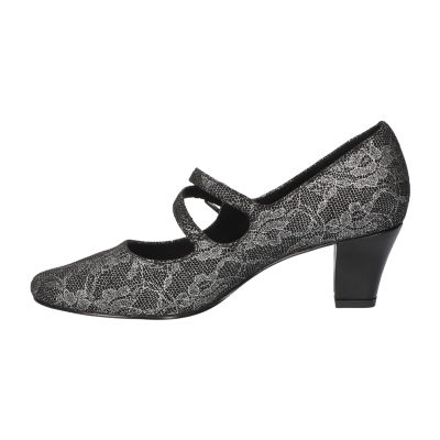 Easy Street Womens Meryl Stiletto Heel Pumps