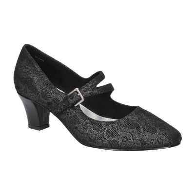 Easy Street Womens Meryl Stiletto Heel Pumps