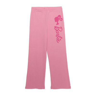 Little & Big Girls Barbie Flare Pull-On Pants