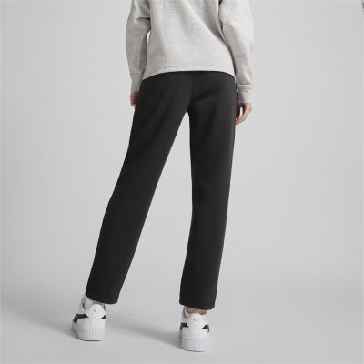 PUMA Womens Mid Rise Tapered Sweatpant