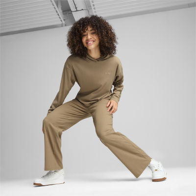 PUMA Womens Mid Rise Lounge Pant