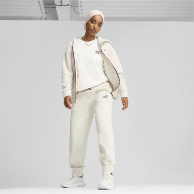 PUMA Womens Winterized Mid Rise Cuffed Sweatpant