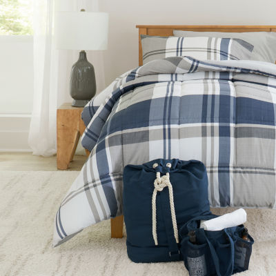 Casual Comfort 7-pc. Plaid Dorm In A Bag