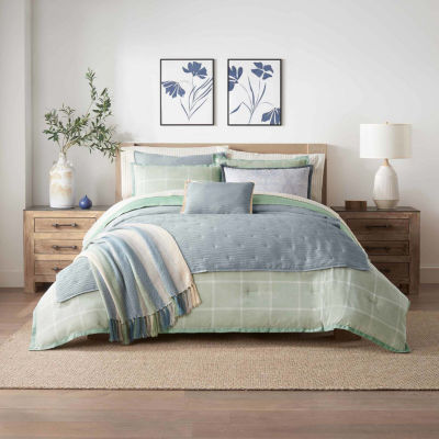 Martex Nadine Sage Midweight Comforter Set