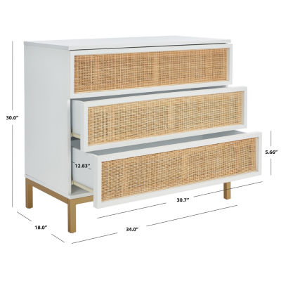 Zadie 3-Drawer Chest