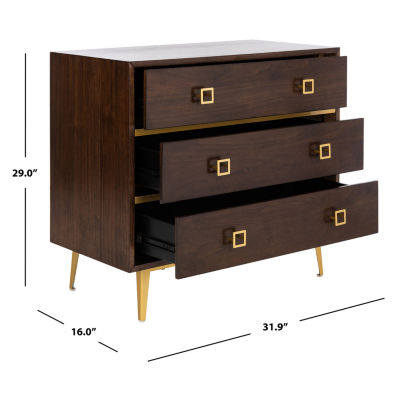 Safavieh Katia 3-Drawer Chest
