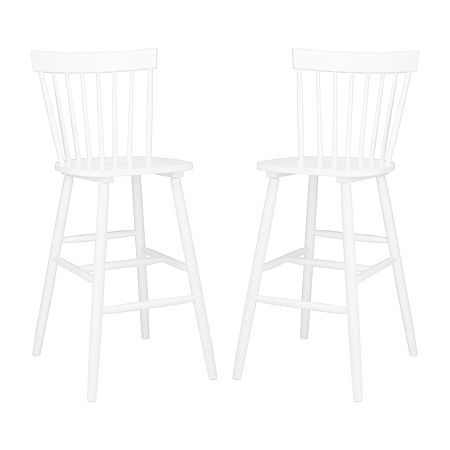 2-pc. Bar Stool, One Size, White