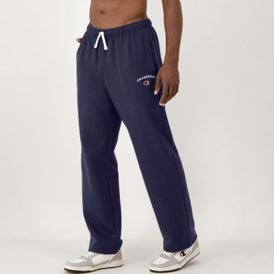 Champion Powerblend Fleece Mens Straight Drawstring Pants