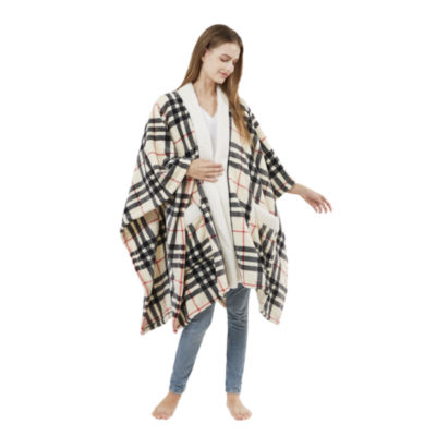 True North By Sleep Philosophy Plush Midweight Wearable Throw Wrap