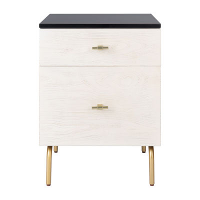 Genevieve 2-Drawer Nightstand
