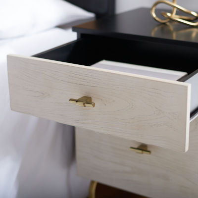 Genevieve 2-Drawer Nightstand