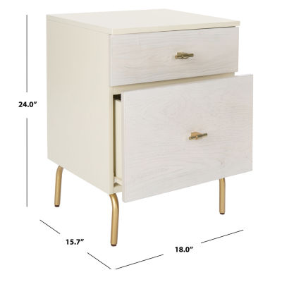 Genevieve 2-Drawer Nightstand