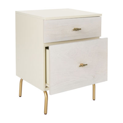 Genevieve 2-Drawer Nightstand