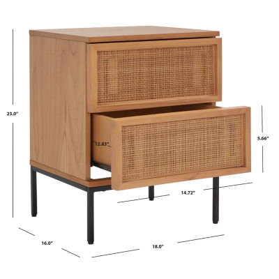 Zadie 2-Drawer Nightstand