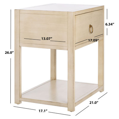 Yudi 1-Drawer Nightstand