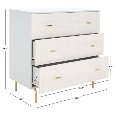 Genevieve 3-Drawer Dresser