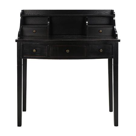 Landon Desk, One Size, Black