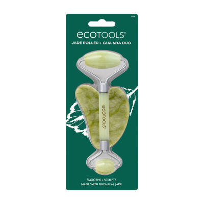 Eco Tools Jade Roller + Gua Sha Stone Facial Kit