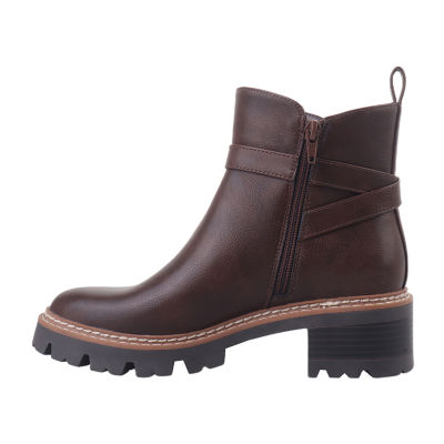 St. John's Bay Womens Daymarc Block Heel Booties