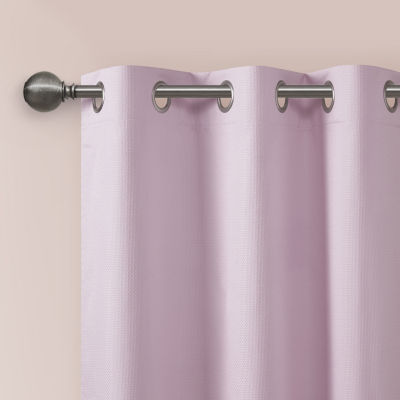 INK+IVY Kids Quest Rod Pocket Back Tab 100% Blackout Single Curtain Panel