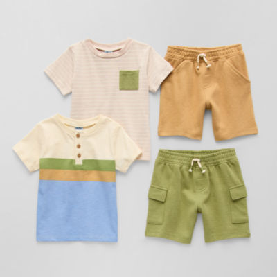Little Lad Toddler Boys 4-pc. Short Set