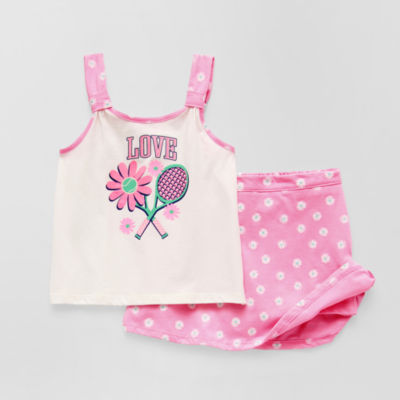 Little Lass Toddler Girls 2-pc. Skort Set