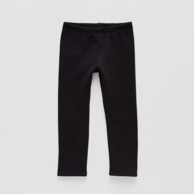 Okie Dokie Toddler & Little Girls Fleece Skinny Full Length Leggings