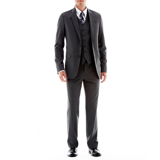 JF J. Ferrar® Stretch Gabardine Suit Separates - Super Slim