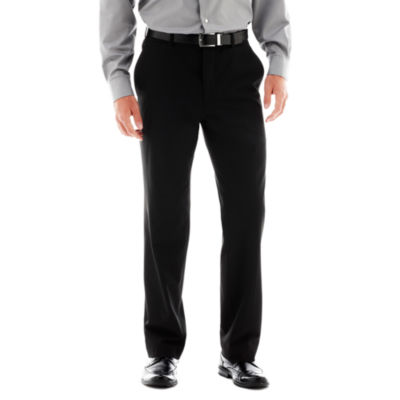 Men's JF J. Ferrar® Stretch Gabardine Flat-Front Straight-Leg Super Slim Suit Pants