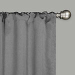 Eclipse Kerry Energy Saving Blackout Rod Pocket Set of 2 Curtain Panel